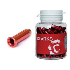 CLARKS自行車線管塞 CX88DP, 紅色的, 1個