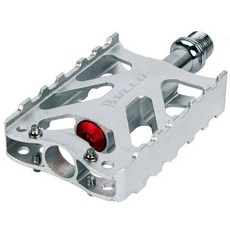 VLLU 藍色自行車鋁踏板 ALNC207, 銀, 1個