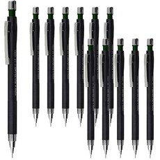 DONG-A XQ세라믹2 自動鉛筆 黑色, 1.3mm, 12個