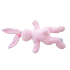 Cotton & sweets 高級兔子抱枕娃娃, 粉紅色 粉紅色