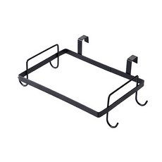 JCC貿易 水槽門 袋子掛架, 黑色, 1個