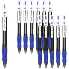 DONG-A CRONIX DX 原子筆 1.0mm, 藍色, 12個