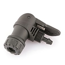 Vllu FLOOR 9 10 專用氣門自行車打氣筒, 黑色的, 1個