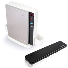 Dr.CLEANER 牙刷消毒器紫外線髮際線家用BIO-113+電池USB組合便攜HL-1000, 黑色的, 家用 (BIO-113)、便攜式 (HL-1000)