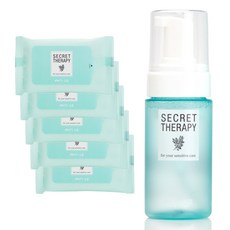 닥터에이엔 시크릿 테라피 여성청결제 폼 100ml + 티슈 50p 세트, 1개