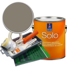 셔윈윌리암스 솔로 저광 1L 페인트 세트, SW7053 Adaptive Shade, 1개