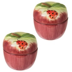 With裝飾材料去除蛋糕 蘋果, 2個