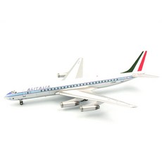 INFLIGHT 1/200 DC-8-62 ALITALIA 限量版飛機客機壓鑄 IF748251WH, 混色