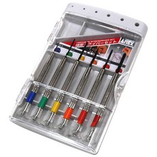 아넥스 정밀 미니 드라이버 6종세트 800, 실버메탈