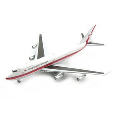 SKY 1/500 B747-200 인도네시아 AIRWAYS 비행기 다이캐스트 SK905448WH, 혼합 색상, 1개