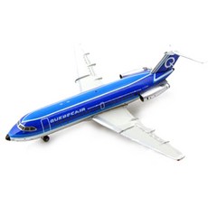 JCWINGS 1/400 BAC 111-304AX One-Eleven QUEBECAIR飛機壓鑄模型 JCW040266BL, 混色