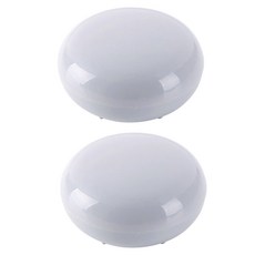 더자카 심플 비누곽 동글, 그레이, 2개입