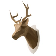 Tomten DIY紙工藝鹿頭裝飾, 混色