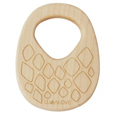 룰라러브 오가닉우드 치발기 + 스카프, 8 x 6 cm(5달 부터), PINEAPPLE(파인애플)