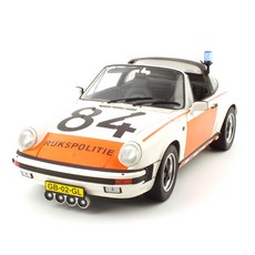 PREMIUM CLASSIXXS複製品1/12 PORSCHE 911 CARRERA 3.2 Targa POLIZEI模型車, 混色