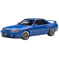 AUTOART複製品NISSAN SKYLINE GT-R R32 V-SPEC II TUNED VERSION壓鑄 AA774153BL, 混色