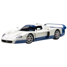 AUTOART複製品MASERATI MC12 ROAD CAR PRESENTATION CAR OFFICIAL COLOR壓鑄AA758016WB, 混色