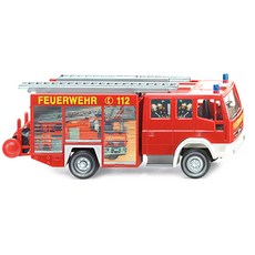 WIKING複製品1/87消防車IVECO EURO FIRE ENGINE壓鑄WI61103RE, 混色