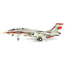 HOBBY MASTER 1/72 F-14A TOMCAT VF-1 NK102 USS Enterprise HM407888GY 飛機壓鑄模型, 混色