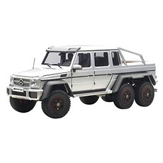 AUTOART複製品MERCEDES-BENZ G63 AMG 6x6壓鑄AA763010SI, 混色