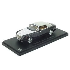 田宮模型1/43勞斯萊斯PHANTOM Drophead Coupe汽車模型 KY225415BK, 混色