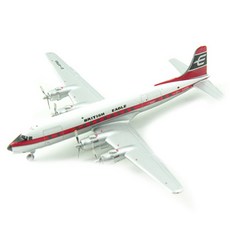 JCWINGS 1/400 DC-6A BRITISH AIRWAYS EAGLE JCW210802WH 英國航空 飛機模型, 混色