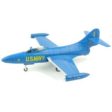 FALCON MODEL 1/72 F9F-2 Blue Angels Dusty 1949년 FC130235BL 미 해군 비행기 다이캐스트, 혼합 색상, 1개