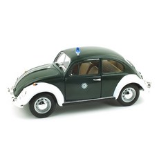 GREENLIGHT 레프리카 VOLKSWAGEN BEETLE KAFER 1967 비틀 경찰차 모형자동차, 혼합 색상, 1개