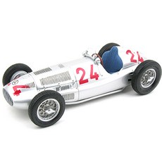 CMC-MODELCARS複製品MERCEDES-BENZ W165 24號 1939壓鑄模型 CMC-M074-SI, 混色