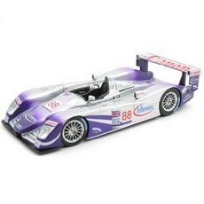 SPARK複製品AUDI R8 Team Veloqx #88 2nd LM模型車(SP180035SI), 混色