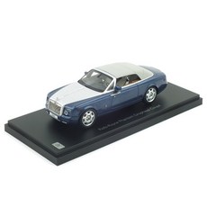 京商1/43勞斯萊斯PHANTOM Drophead Coupe汽車模型 KY225408BL, 混色