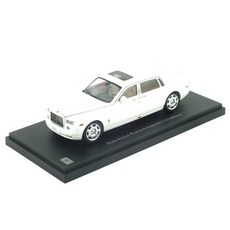 田宮模型1/43勞斯萊斯幻影加長版汽車模型 KY201433WH, 混色