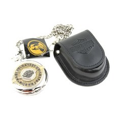 FRANKLINMINT哈雷戴維森懷錶 Midnight Ride系列鑄模模型 FRB11E046AC, 混色