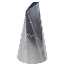 윌튼 베이킹용 104호팁 모양 깍지 꽃잎 소, 1개