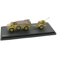 1 : 72 霍希1a運輸車&20mm高射炮模型 38 1941 HM385313KA, 混色, 1個