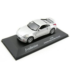 J-collection 레프리카 1/43 NISSAN 350Z NISMO 스포츠카 자동차모형, 혼합 색상, 1개