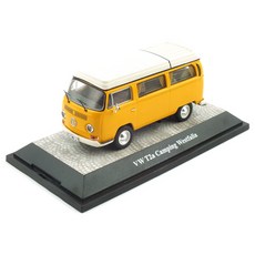 優質複製品1/43 VOLKSWAGEN T2a露營模型車, 混色