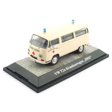 PREMIUM CLASSIXXS 複製品 1/43 大眾 T2a Krankenwagen 'DRK' 模型車, 混色