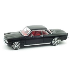 SUNSTAR複刻雪佛蘭CORVAIR Coupe 1963模型 SU014847BK, 混色