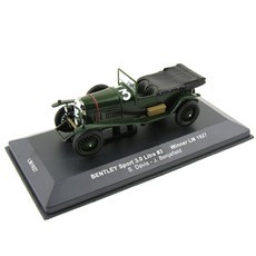 AUTOART 1/43 벤틀리 Sport 3.0 Litre Winner LeMans 1927 자동차 다이캐스트 IX304721GR, 혼합 색상, 1개