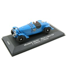 IXO 1/43 Delage勒芒135S Winner LeMans 1938汽車模型 IX308279BL, 混色