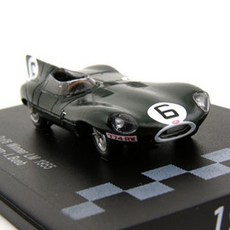 SPARK 레프리카 1/87 JAGUAR D LM No.6 1955 재규어 레진 모형자동차, 혼합 색상, 1개