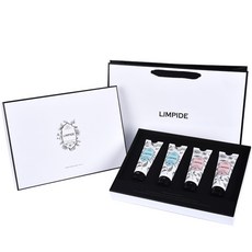 Langpide Blanc Rose牙膏 4種禮盒組+購物袋, 1套