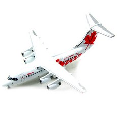 JET-X 1/400 BAe-146 AIR CANADA AV003421WH 加拿大航空飛機壓鑄模型, 混色