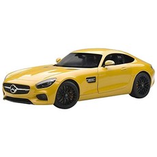 AUTOART複製品MERCEDES-AMG GT S AMG SOLARBEAM/YELLOWISH ORANGE壓鑄AA763140OR, 混色