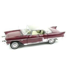 FRANKLINMINT 1/24 CADILLAC ELDORADO BROUGHAM 1957汽車模型 FRB11F859RE, 混色