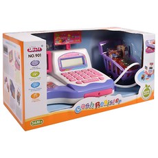 玩具組合快樂超市收銀台遊戲玩具, 混色