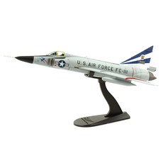 愛好大師1/72 F-102A Delta Dagger England 1961 HM386525GY Delta Dagger飛機壓鑄模型, 混色