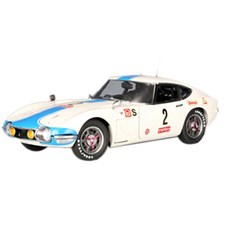 AUTOART複製品TOYOTA 2000 GT 24 HRS FUJI 1967 #2壓鑄 AA867169DE, 混色