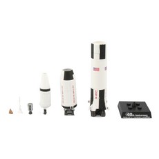 DRAGON 1/400 아폴로 11호 달착륙 40주년 기념 DR561114WH 우주선 모형 비행기 다이캐스트, 혼합 색상